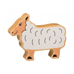 Mouton bois massif peint