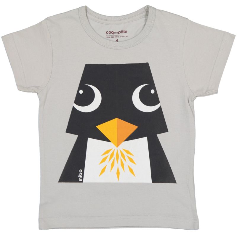 T Shirt Enfant Manches Courtes Pingouin La Pachamama