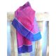 Handgemaakte katoenen & zijden sjaal