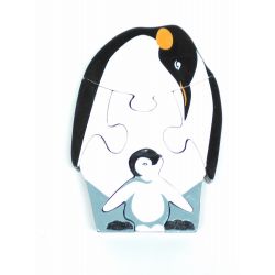 Puzzle Pinguïn familie 