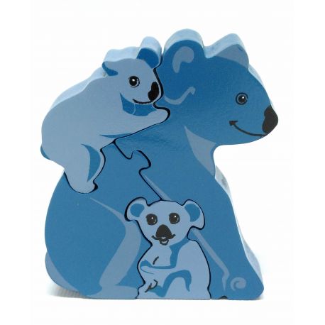 Puzzle famille Ours polaire